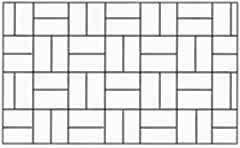 Dikdörtgen 10×20 cm